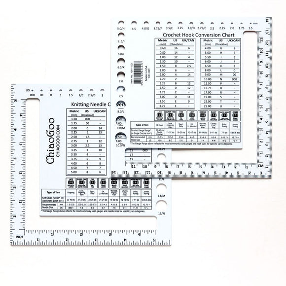 Chiaogoo Square Swatch/Needle Gauge