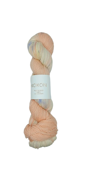 Organic Non Superwash Fingering Hydrangea Inspired Collection