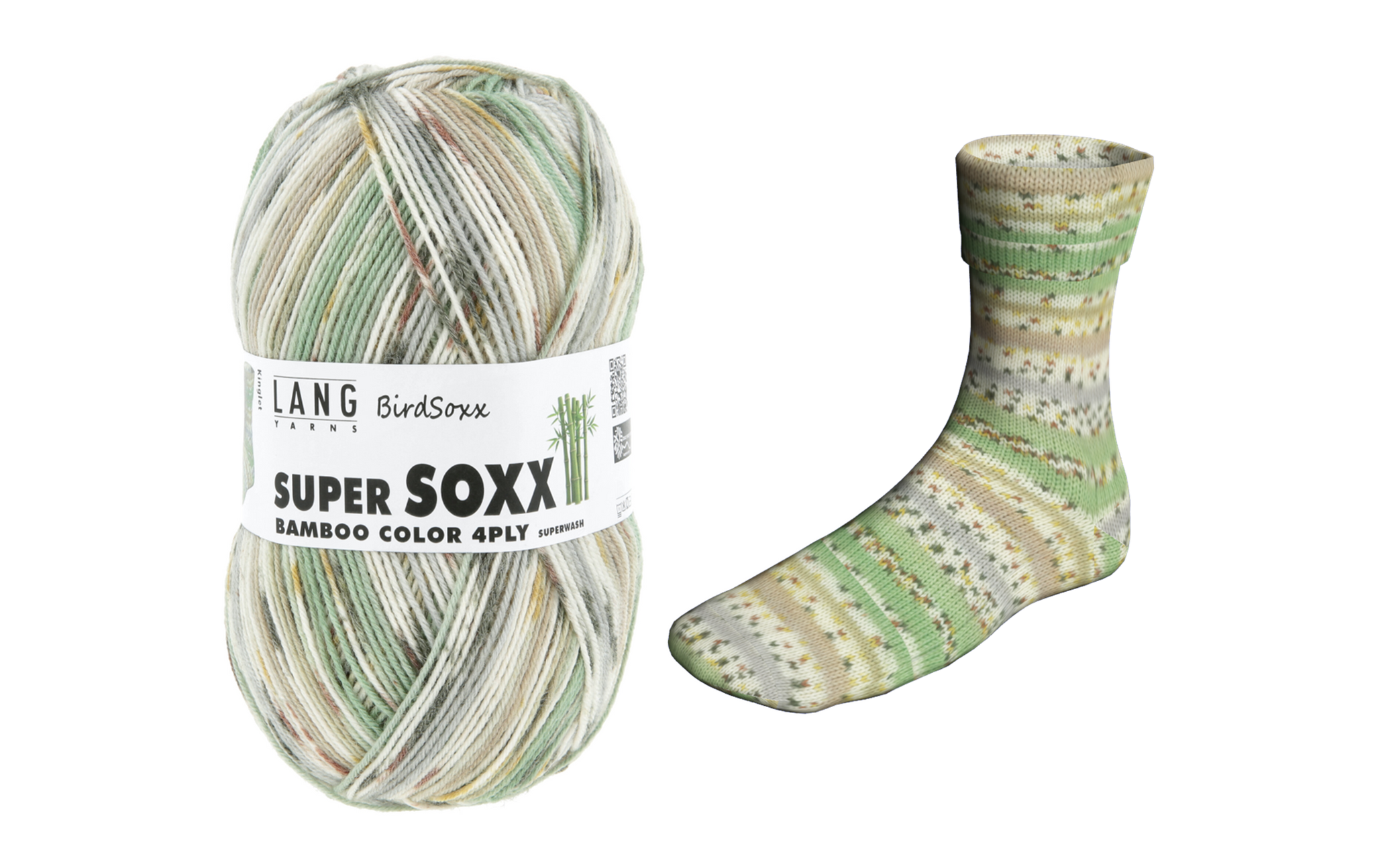 cororful／Sodomほか Super Soxx Bamboo Color BirdSoxx – Needles in the Haymarket