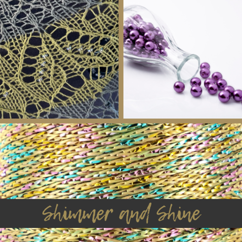 Shimmer & Shine with Beads & Fancy Yarns