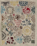 Mary Coleby, Ackworth School 1803, A Quaker Antique Sampler Reproduction