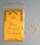 Bryson Pear Shaped Markers Gilt